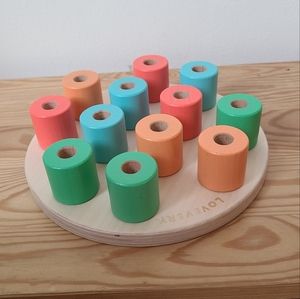 Lovevery Wooden Stacking Peg Board